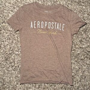 Aeropostale Brown Tee